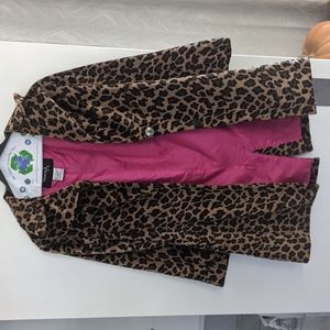 Leopard print jacket